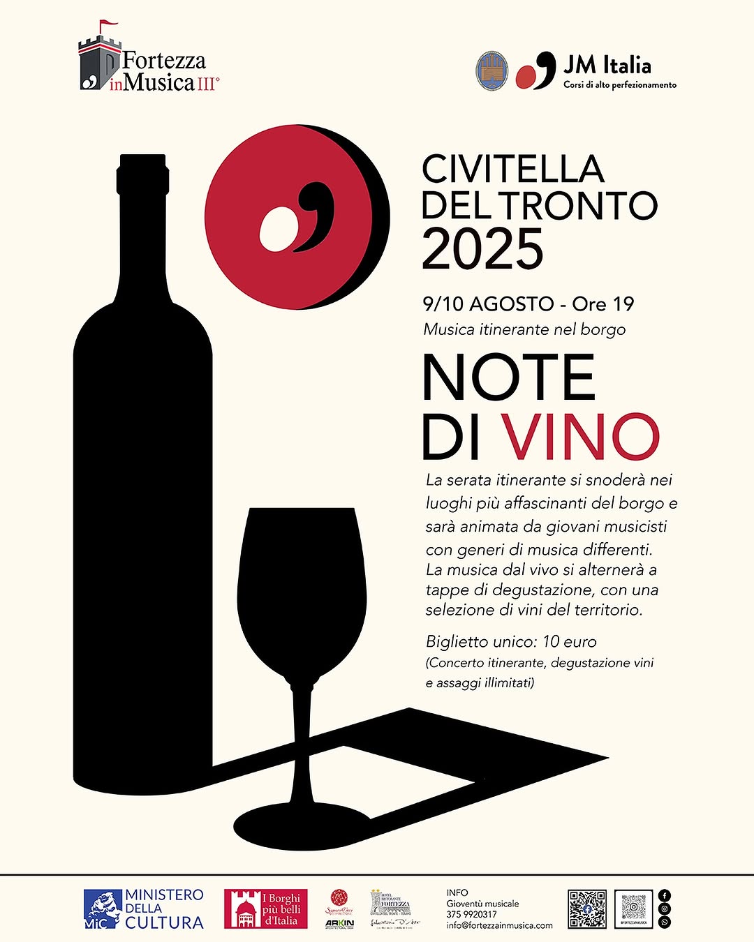 Note di Vino – Percorso Musicale e Degustazioni
